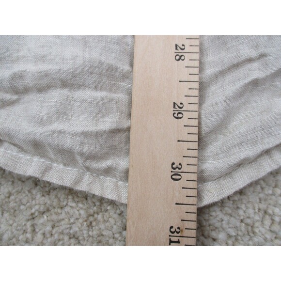 Tommy Bahama Shirt Mens Extra Large XL Beige Tan Linen Casual Camp Button Up - Picture 8 of 10